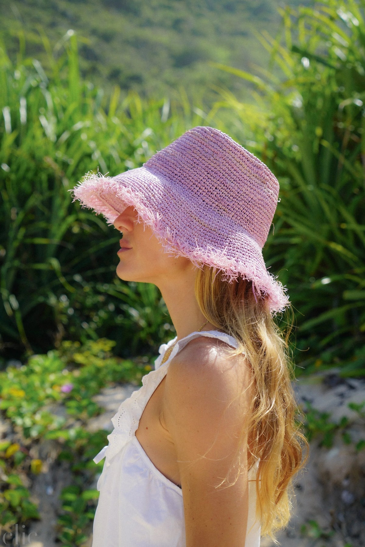 Bora Bora Hat in Lilac, from Wyeth