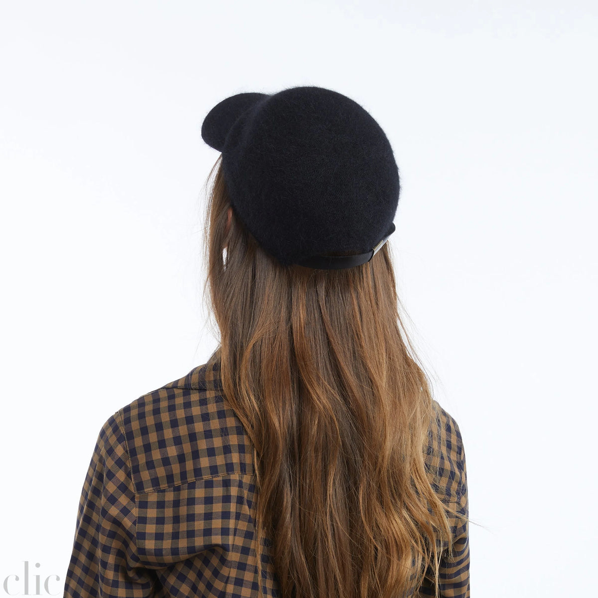 Smith Hat in Black, in Wyeth