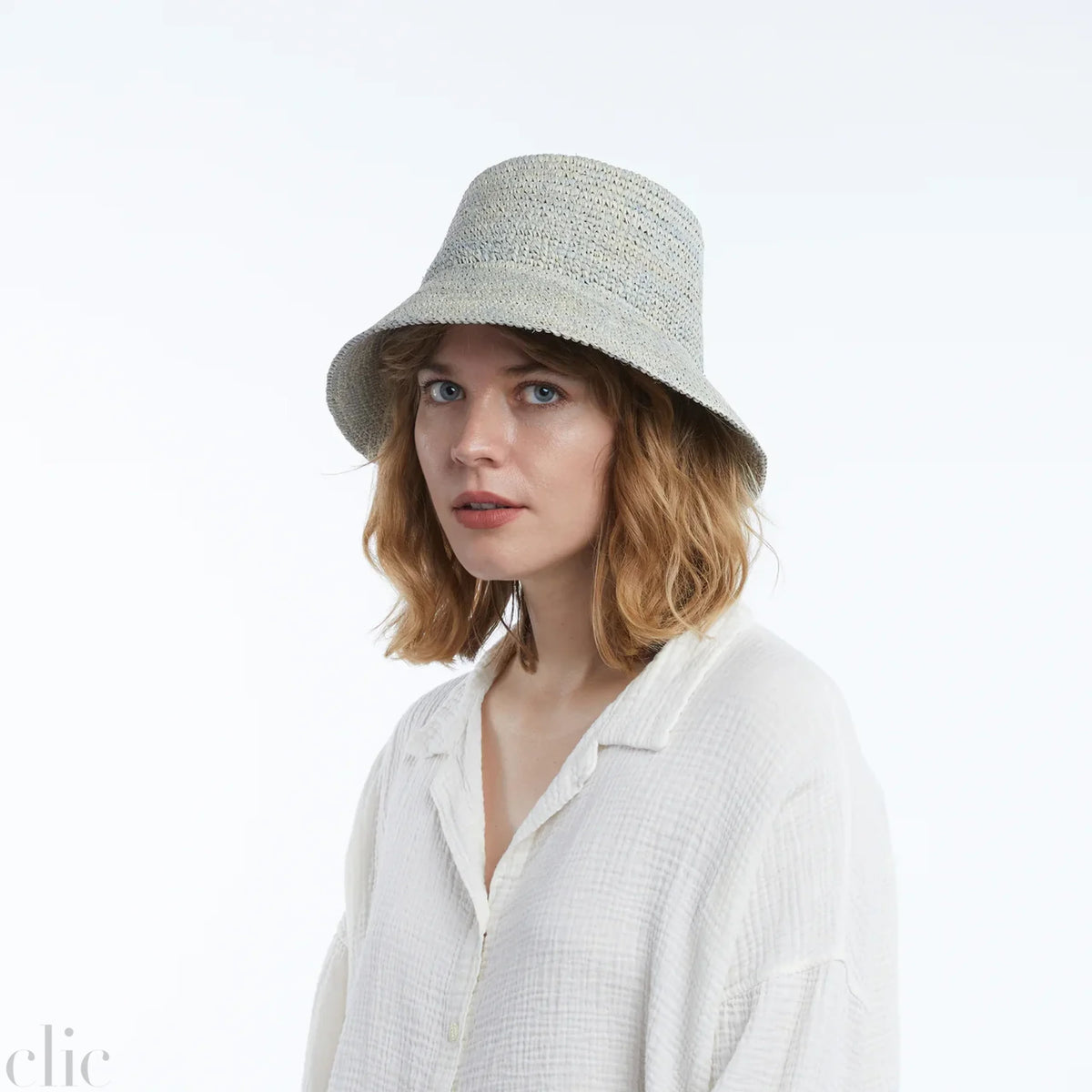 Tali Hat in Light Blue, from Wyeth