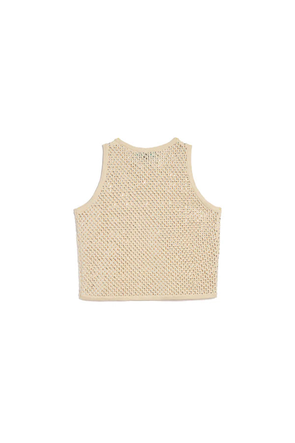 Knit Tank With Sequins in Bisque, from Jocelyn