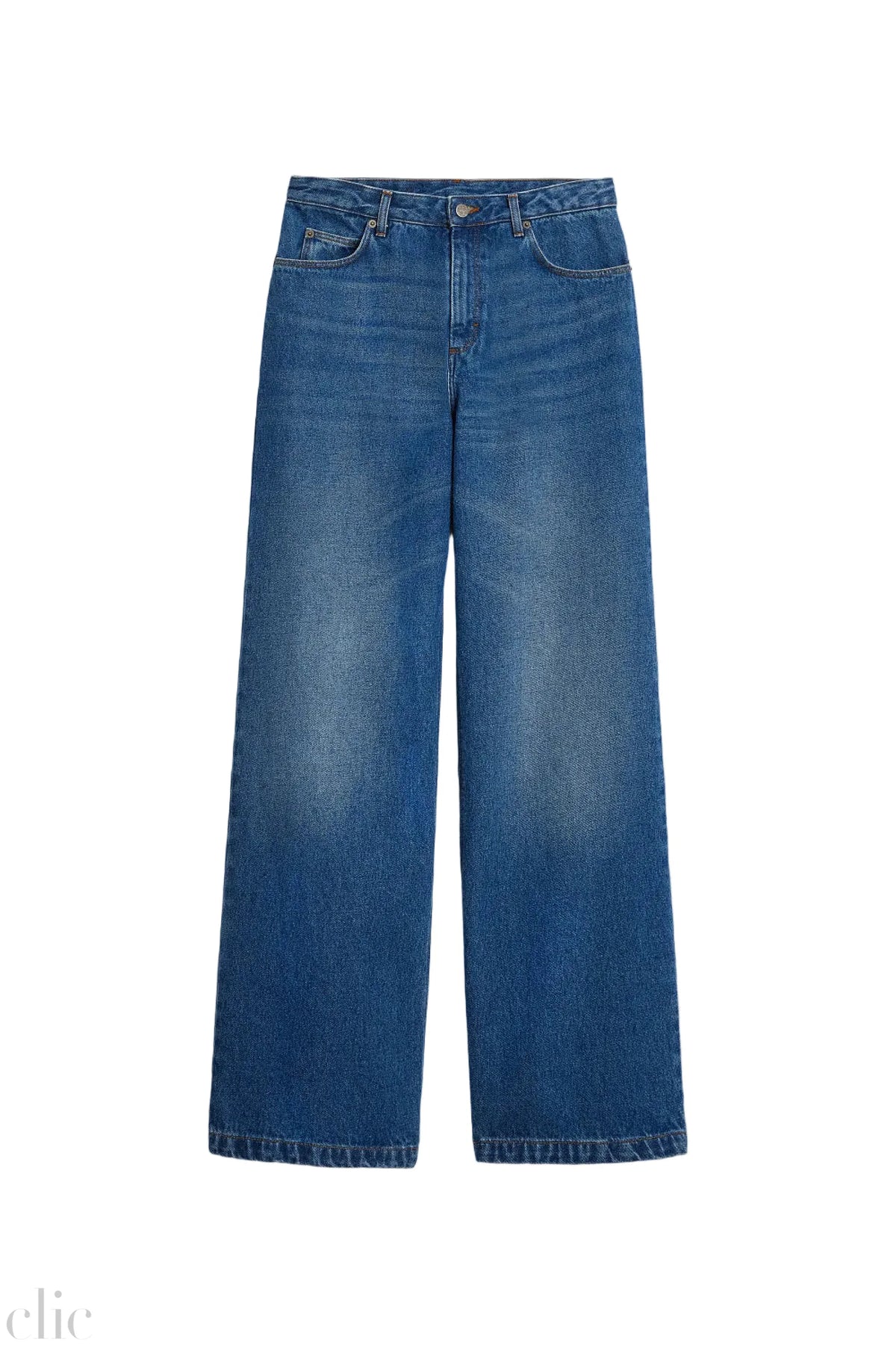 Calvin Jeans in Bleu Delave Denim, from Soeur