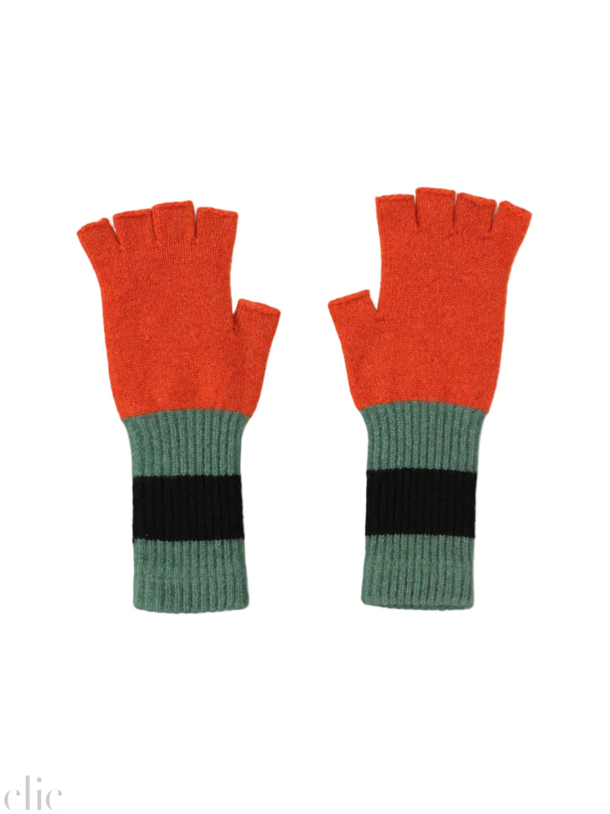 Fingerless Gloves in Furnace, from Jo Gordon