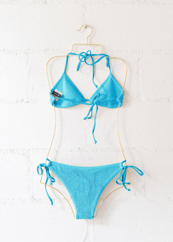Jamaica Bikini Top in Scuba Blue, from Love & Bikinis