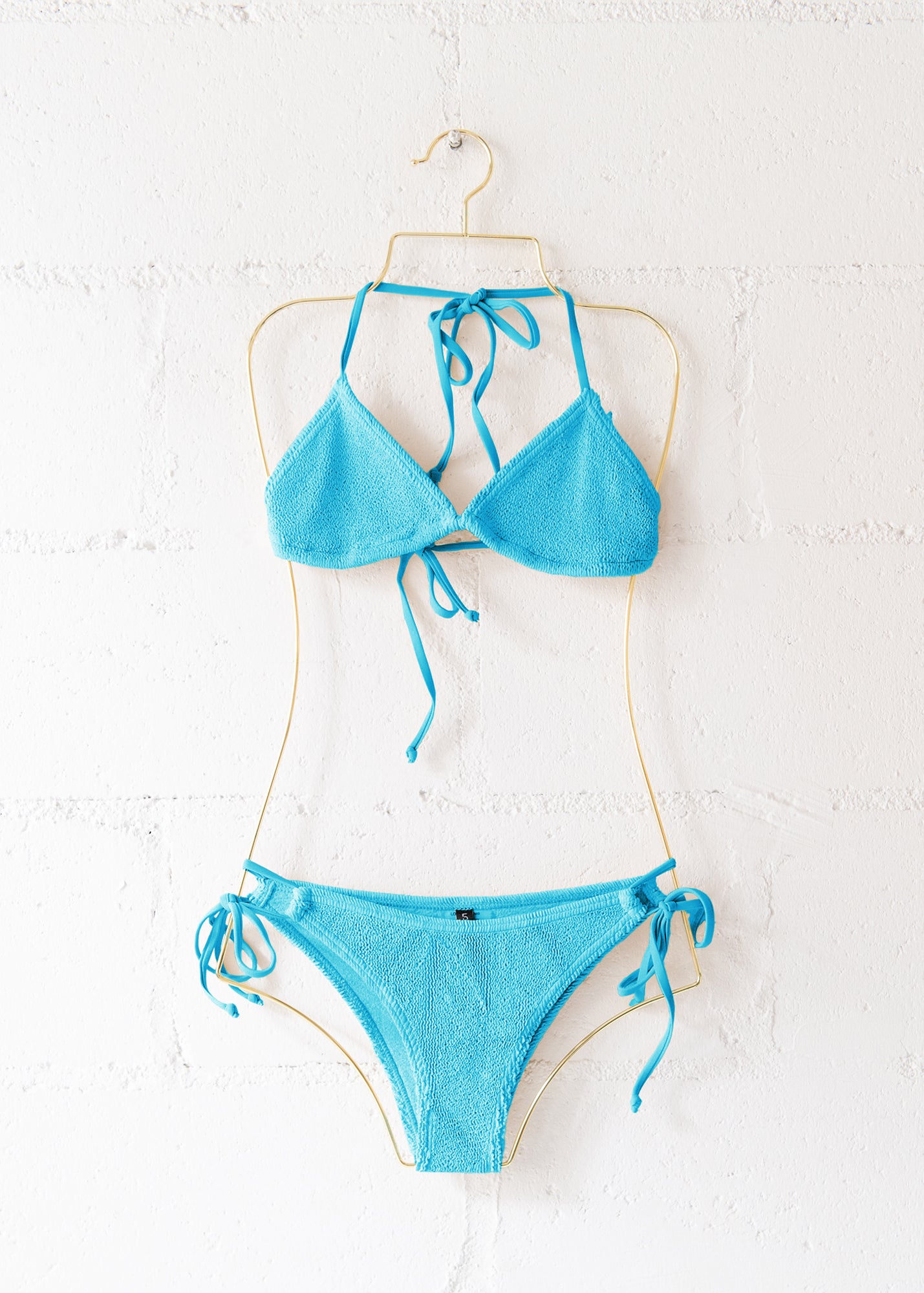 Jamaica Bikini Top in Scuba Blue, from Love & Bikinis