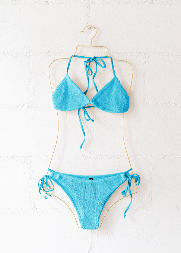 Jamaica Bikini Top in Scuba Blue, from Love & Bikinis