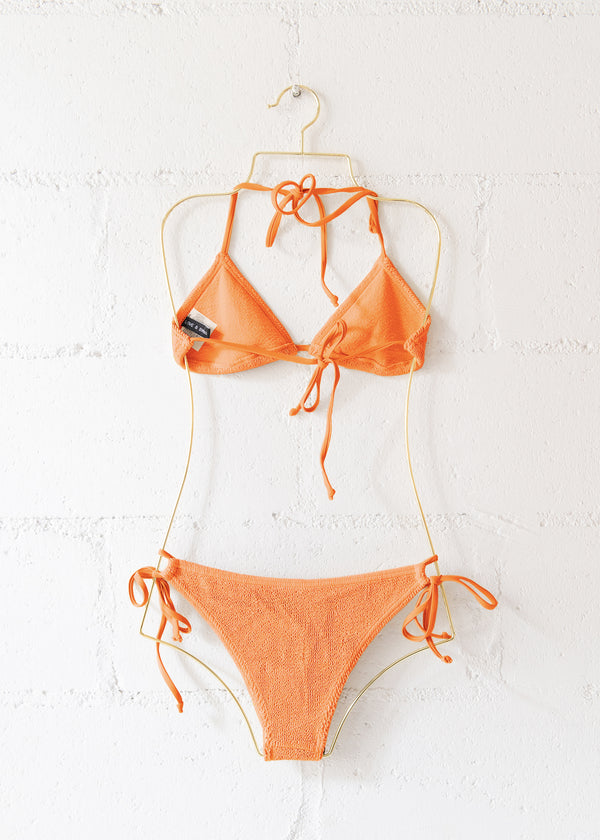 Jamaica bikini Bottom in Tangerine, from Love & Bikinis