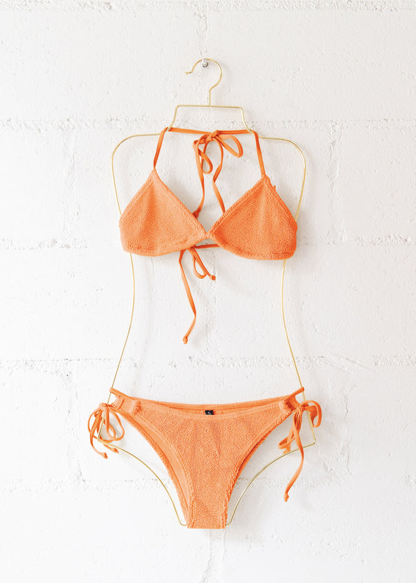 Jamaica bikini Bottom in Tangerine, from Love & Bikinis