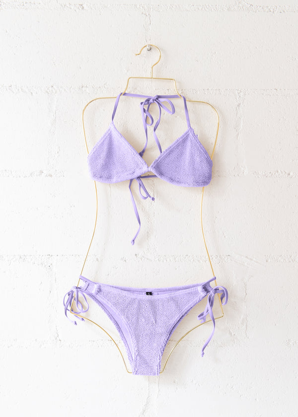 Jamaica Bikini Top in Lilac, from Love & Bikinis