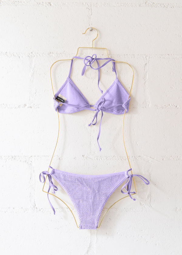 Jamaica Bikini Top in Lilac, from Love & Bikinis