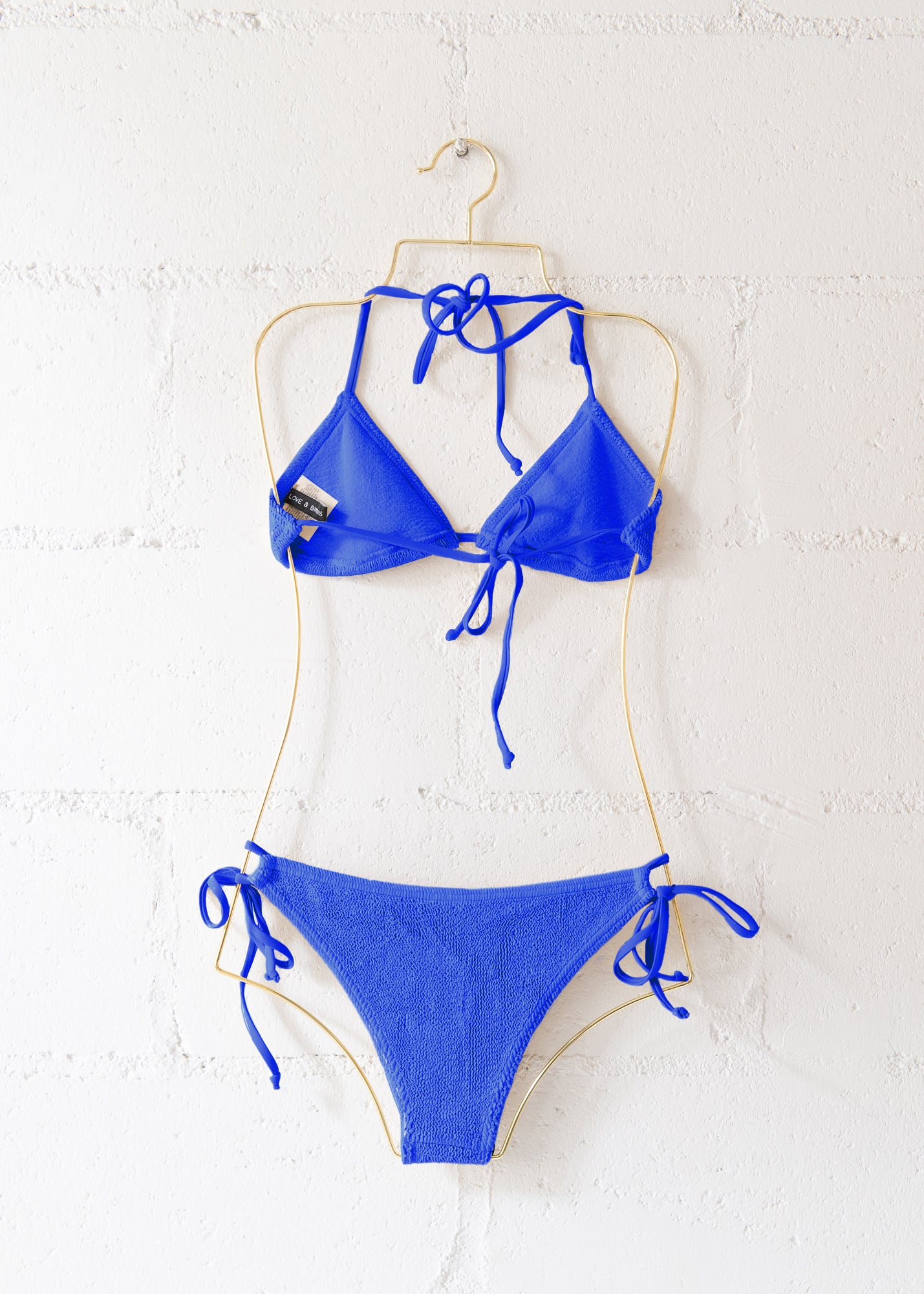 Jamaica Bikini Top in Royal Blue, from Love & Bikinis