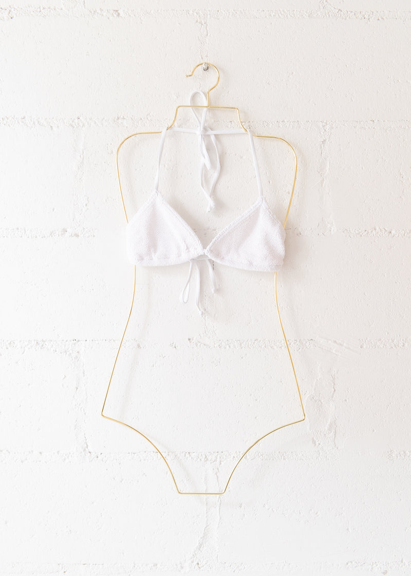 Jamaica Bikini Top in White, from Love & Bikinis