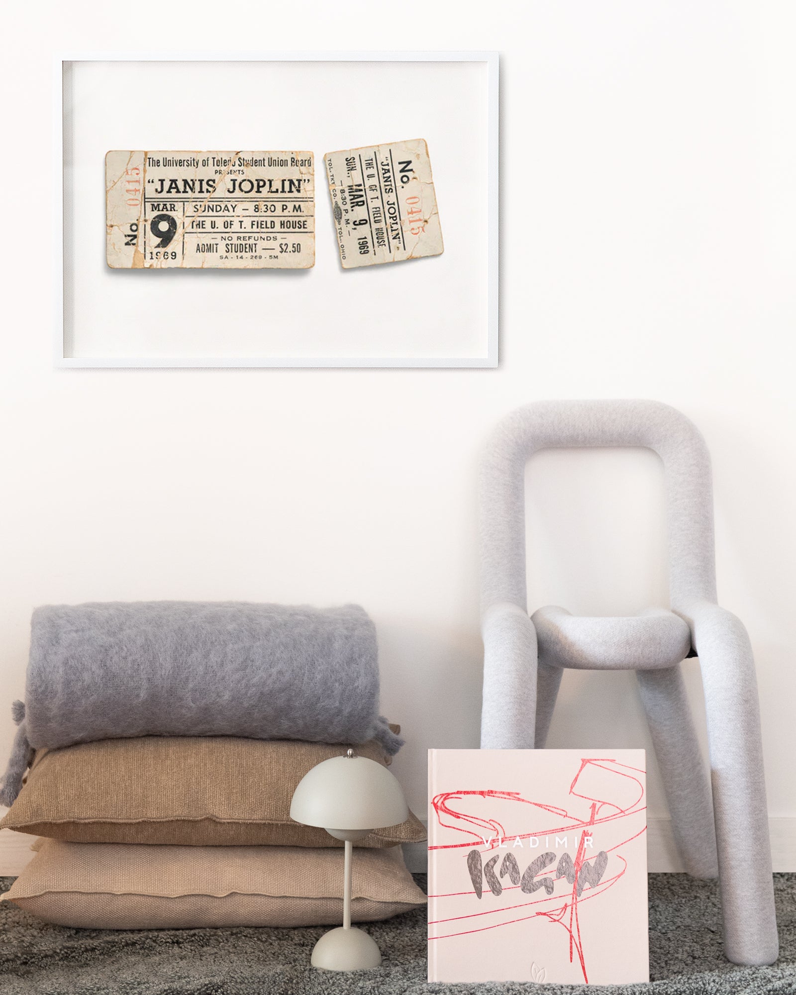 Janis Joplin, University of Toledo Fieldhouse, Toledo, OH 1969 by Blaise Hayward