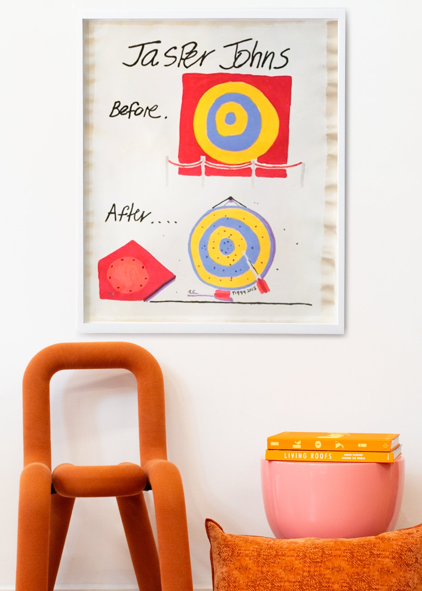 Jasper Johns 1 by Tiggy Ticehurst