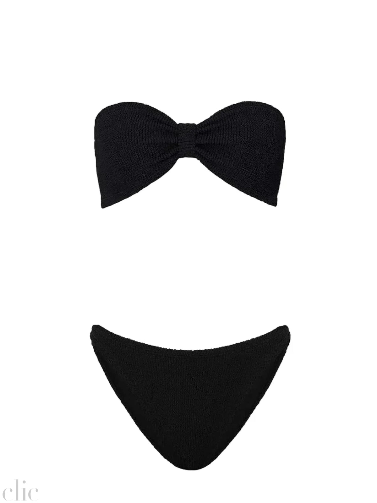 Coverage Jean bikini in Black, from Hunza G