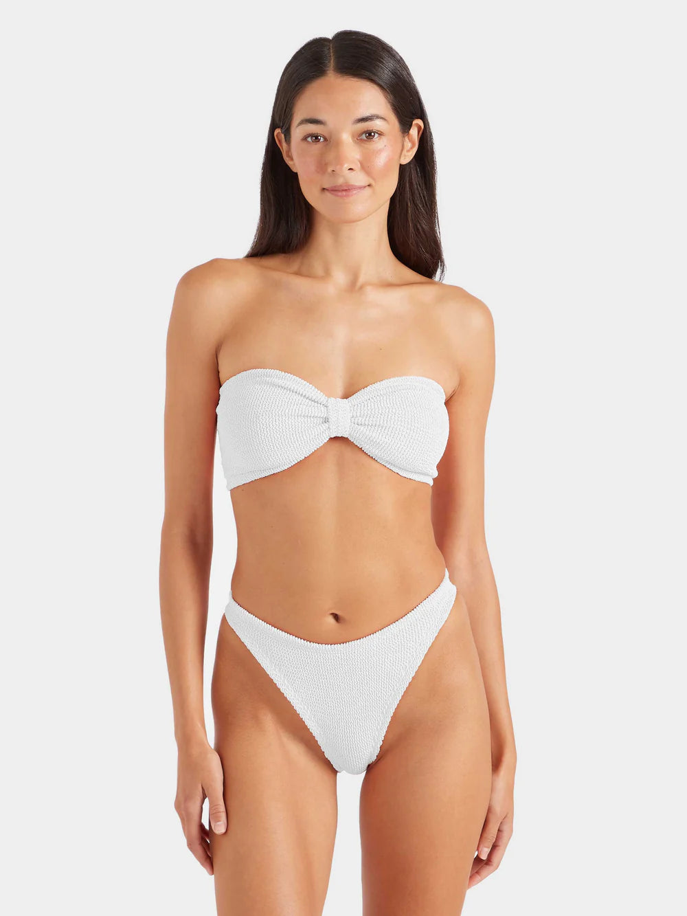 Jean Bikini in White, from Hunza G