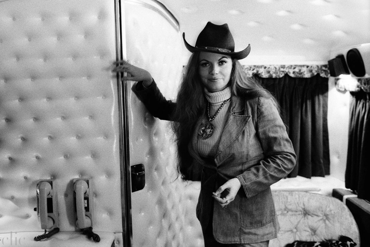 Jeannie C. Riley, In Her Bus, Westport, Massachusetts by Henry Horenstein