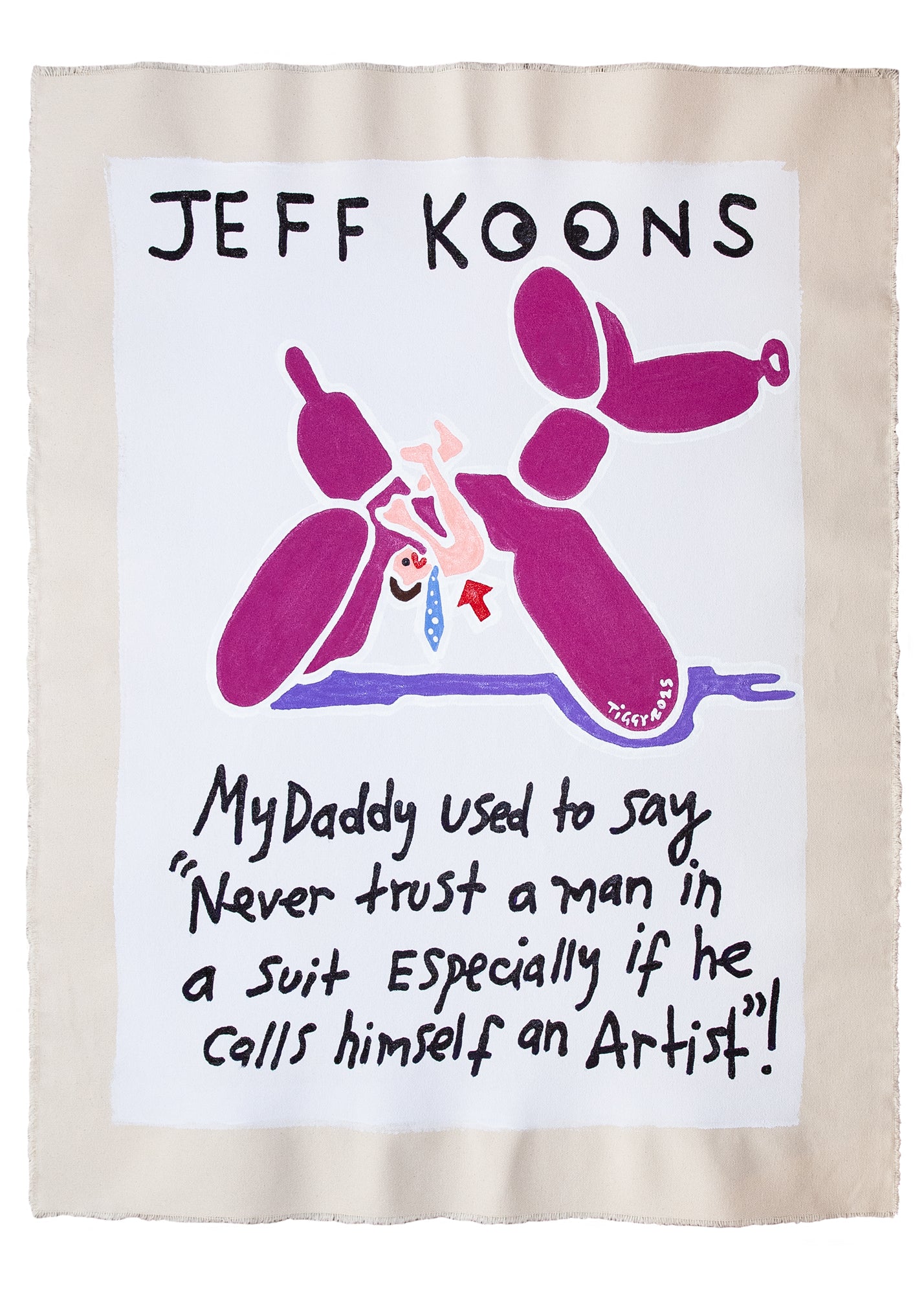 Jeff Koons My Daddy by Tiggy Ticehurst