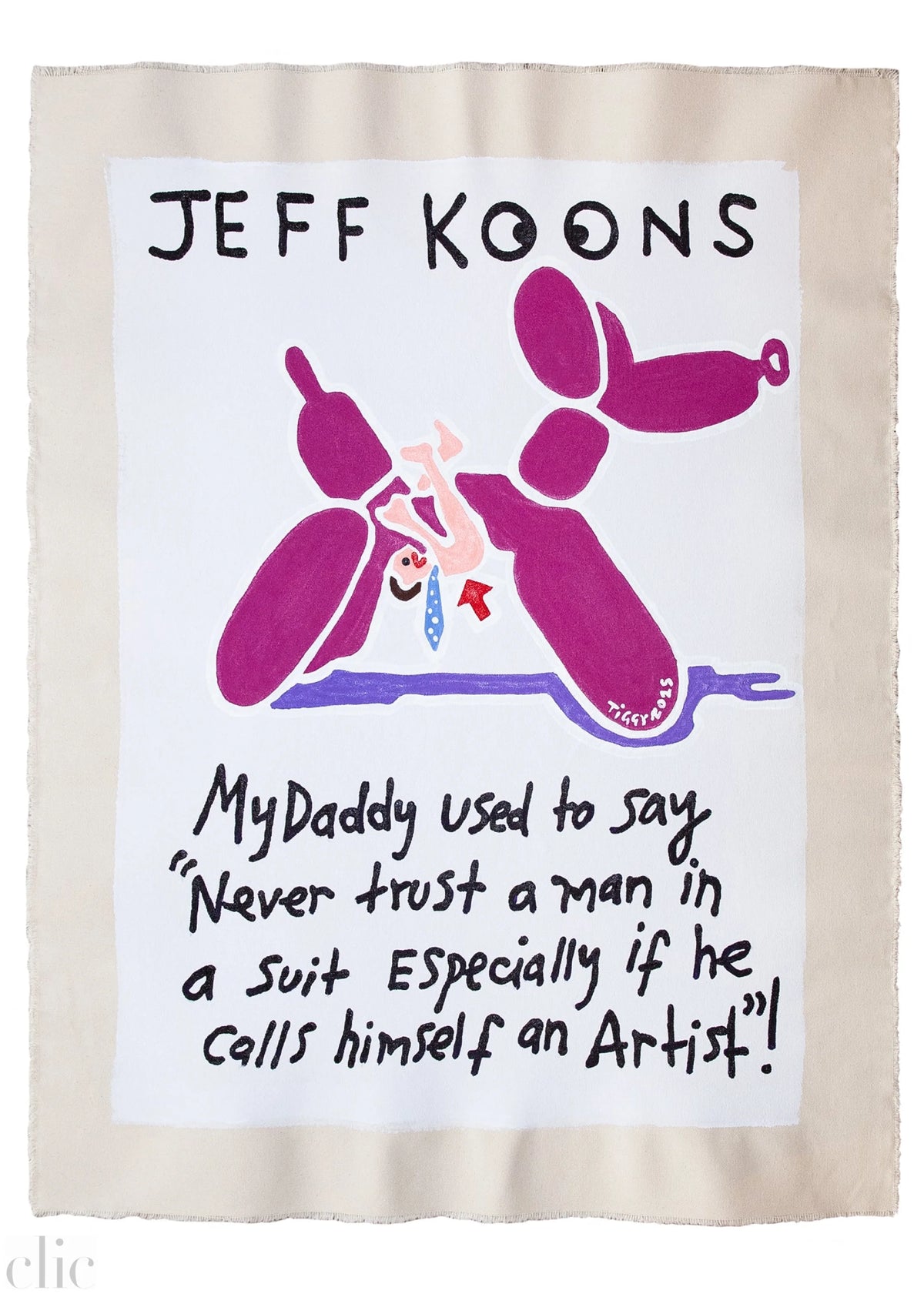 Jeff Koons My Daddy by Tiggy Ticehurst