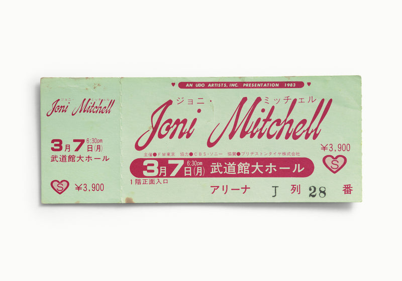 Joni Mitchell by Blaise Hayward