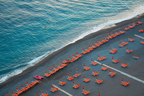 Spiaggia Grande in Positano by Juliette Charvet