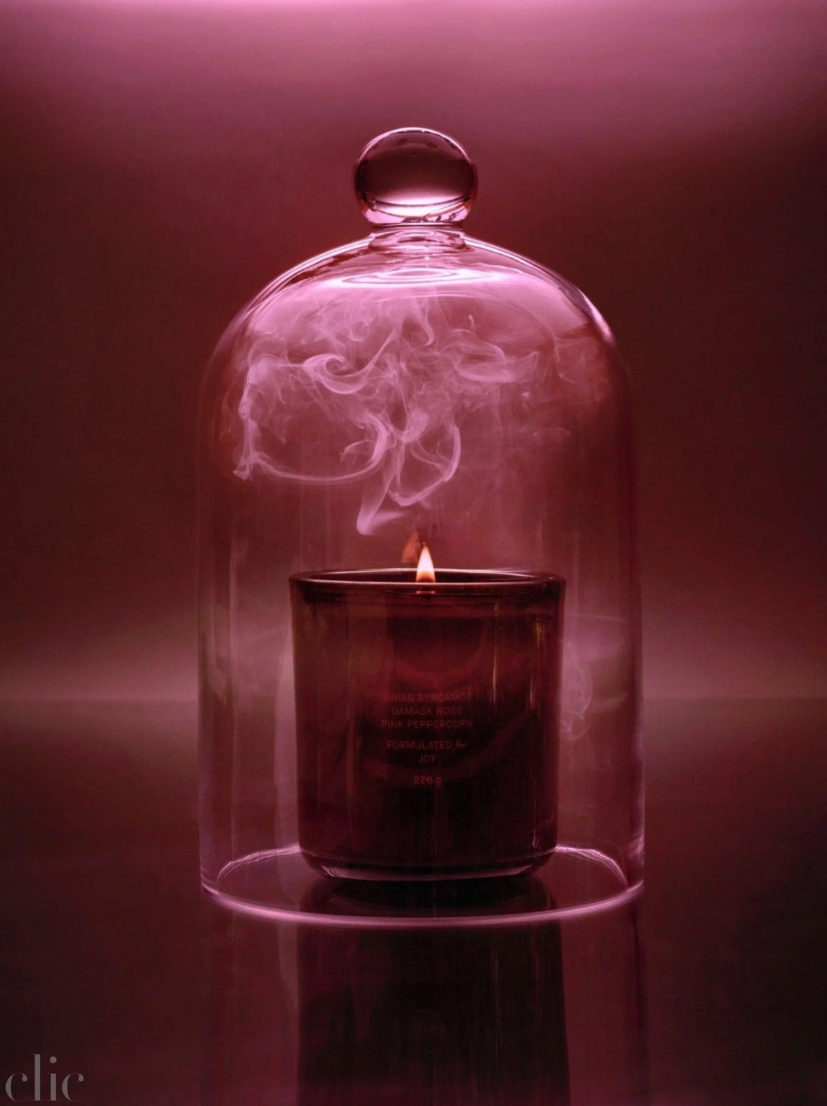 Jasmine Damask Rose Candle, from Flamingo Estate
