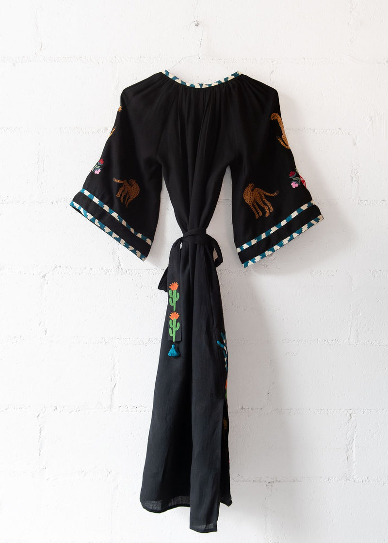 Congo Veronica Dress in Black, from Benaras by Citrus