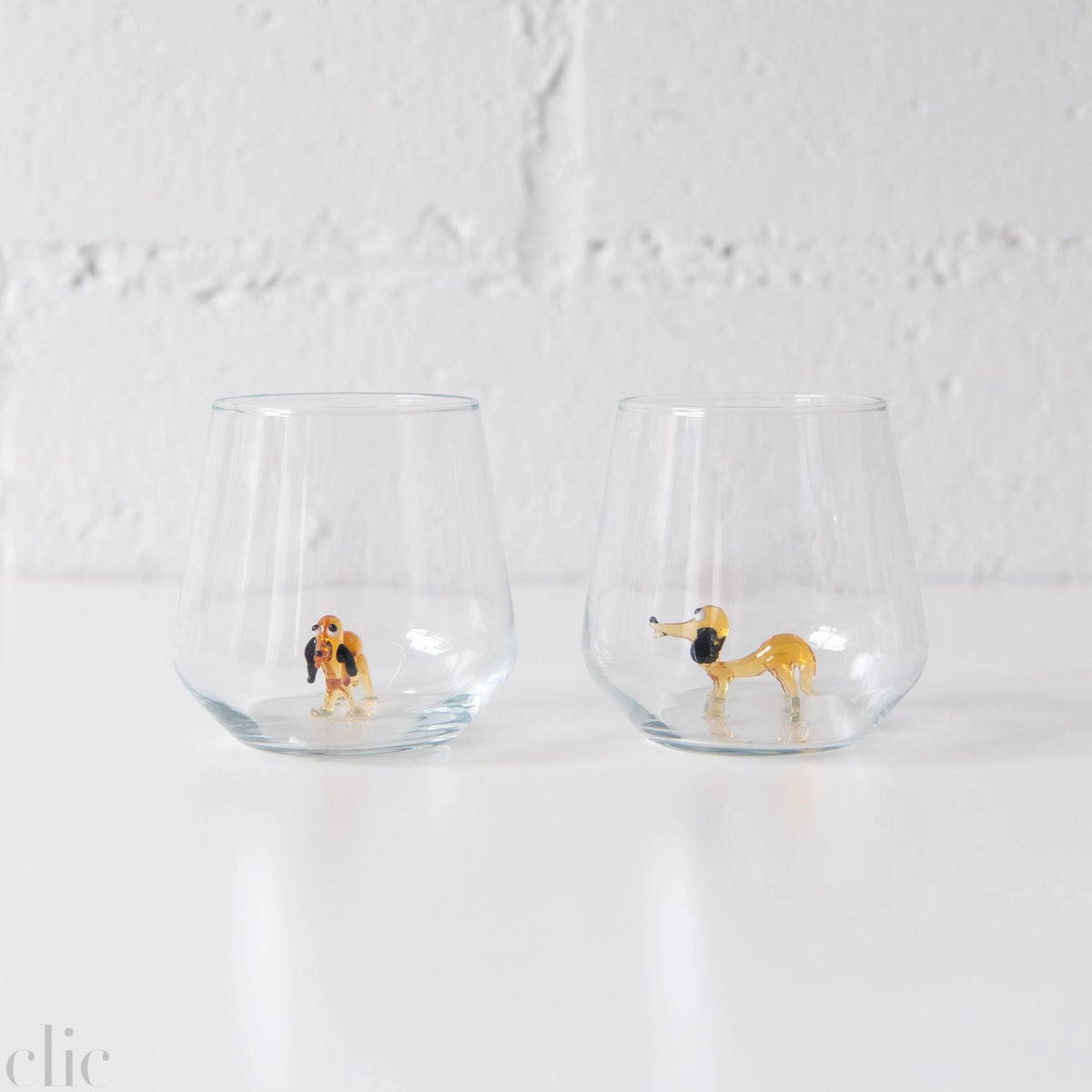 Dachshund Drinking Glass