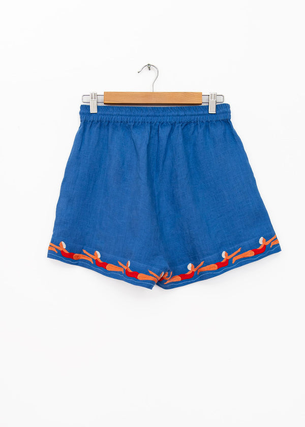 Mactching Swim Shorts in Seren Blue, from Benaras by Citrus
