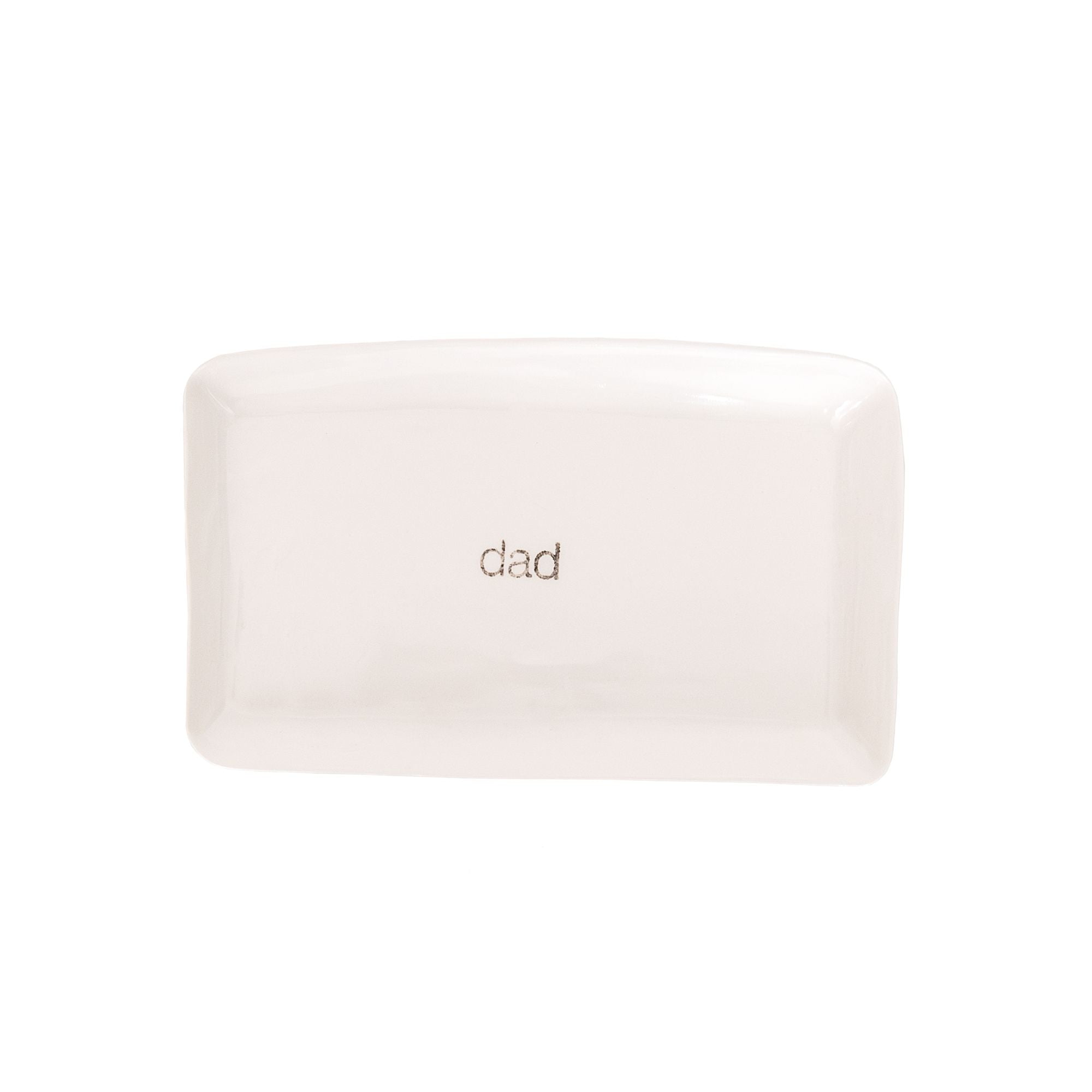 Small Rectangular 'Dad' Tray, from Davistudio