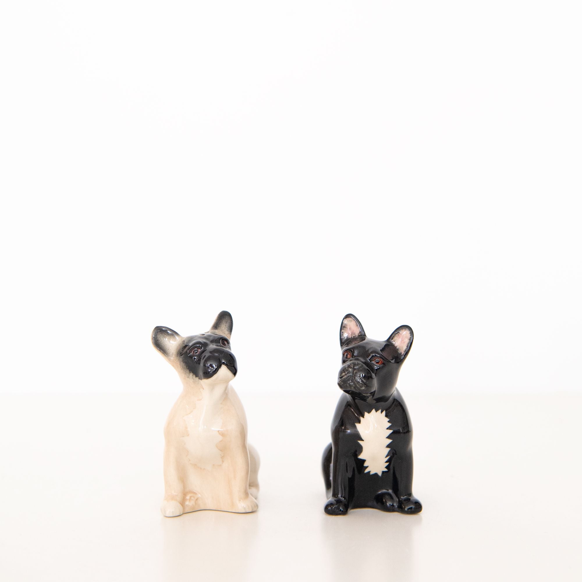 French Bulldog Salt and Pepper Shakers, from Quail Ceramics