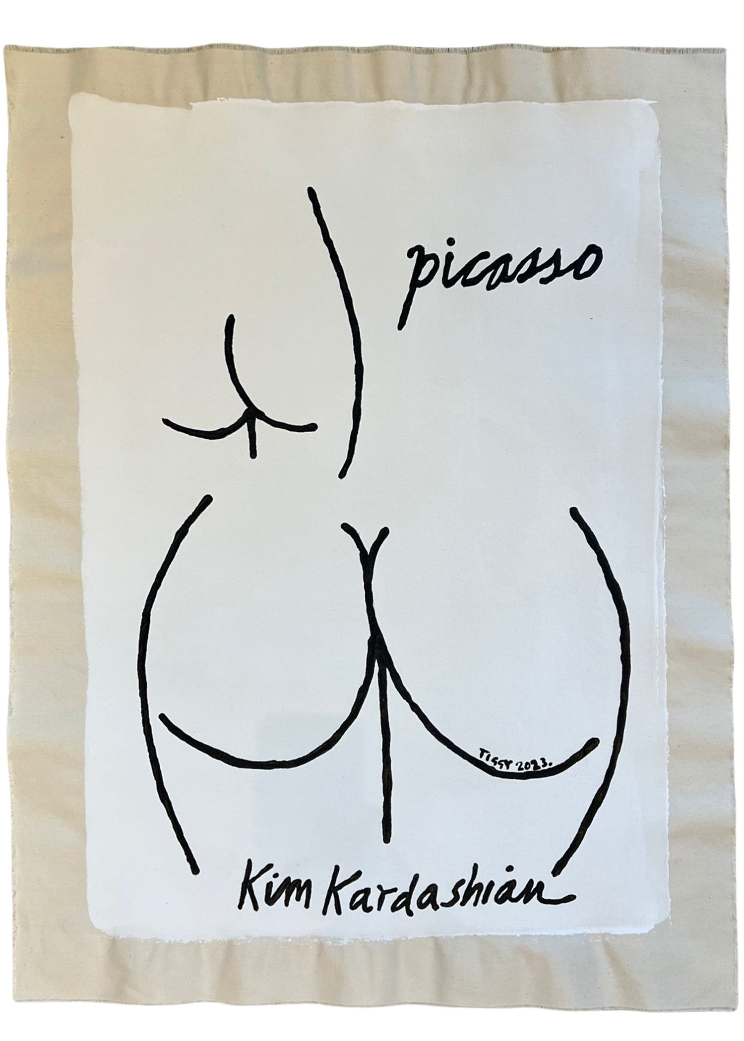 Picasso x Kim Kardashian, by Tiggy Ticehurst