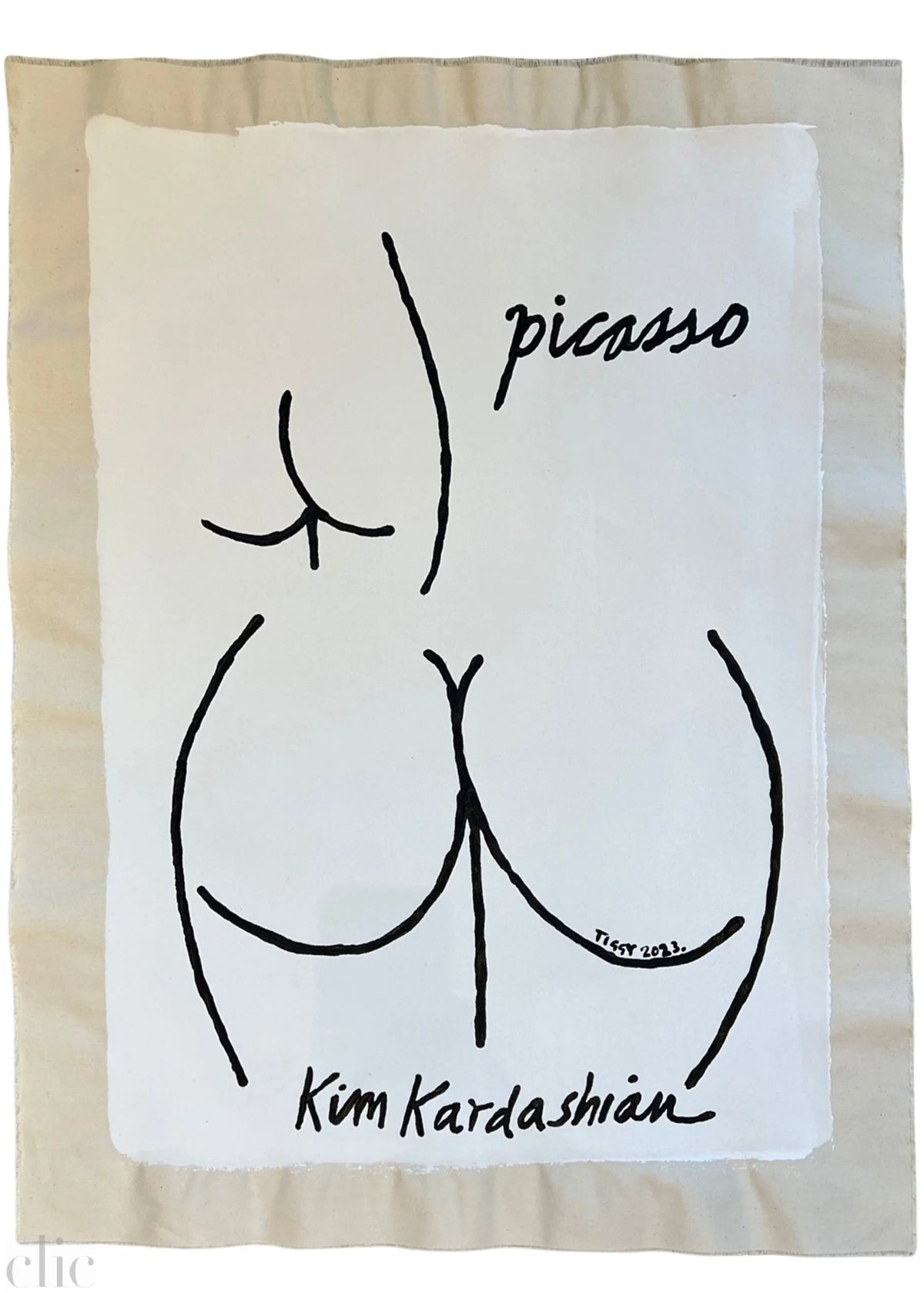 Picasso x Kim Kardashian, by Tiggy Ticehurst