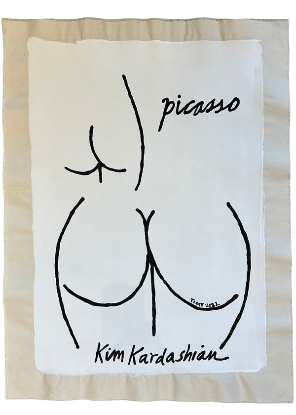 Picasso x Kim Kardashian, by Tiggy Ticehurst