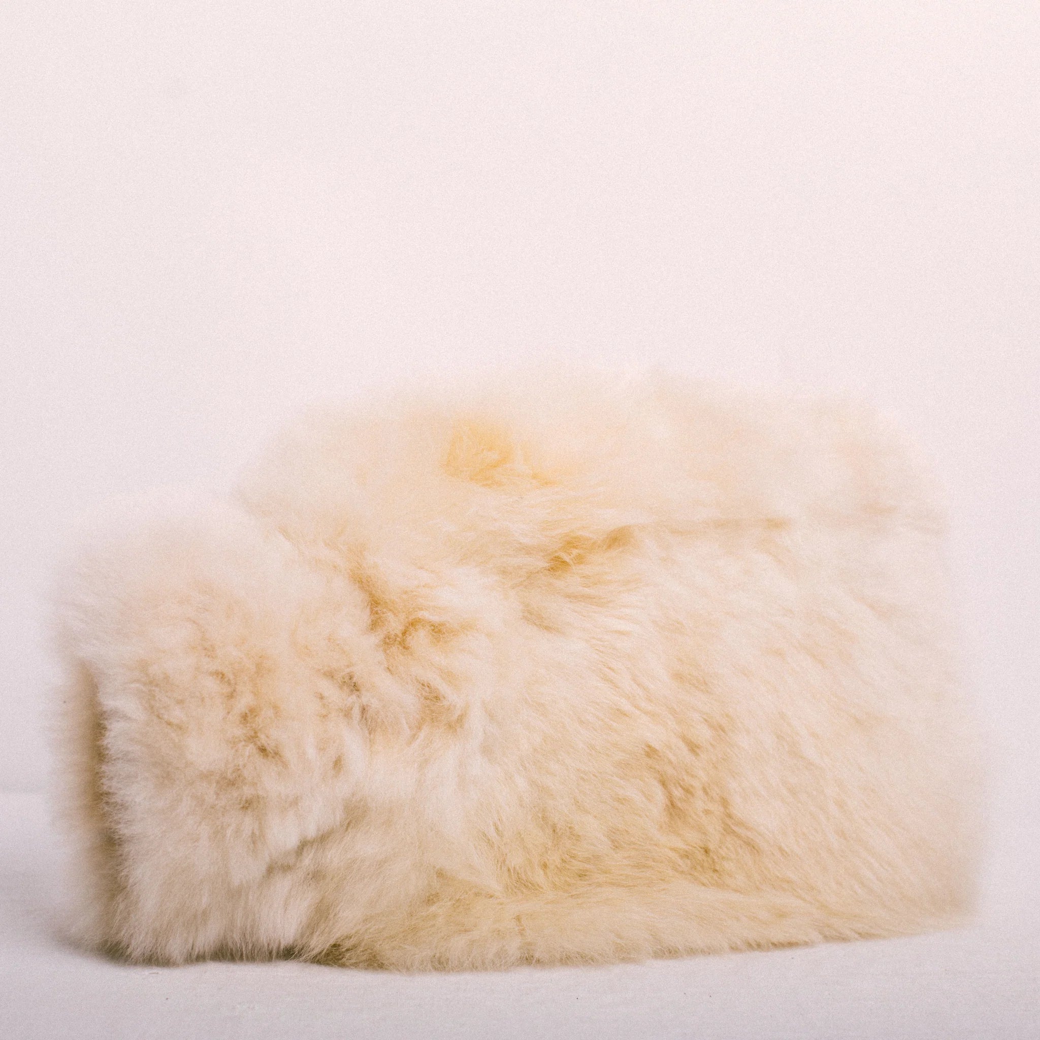 Alpaca Hot Water Bottle in Champagne, from Intiearth