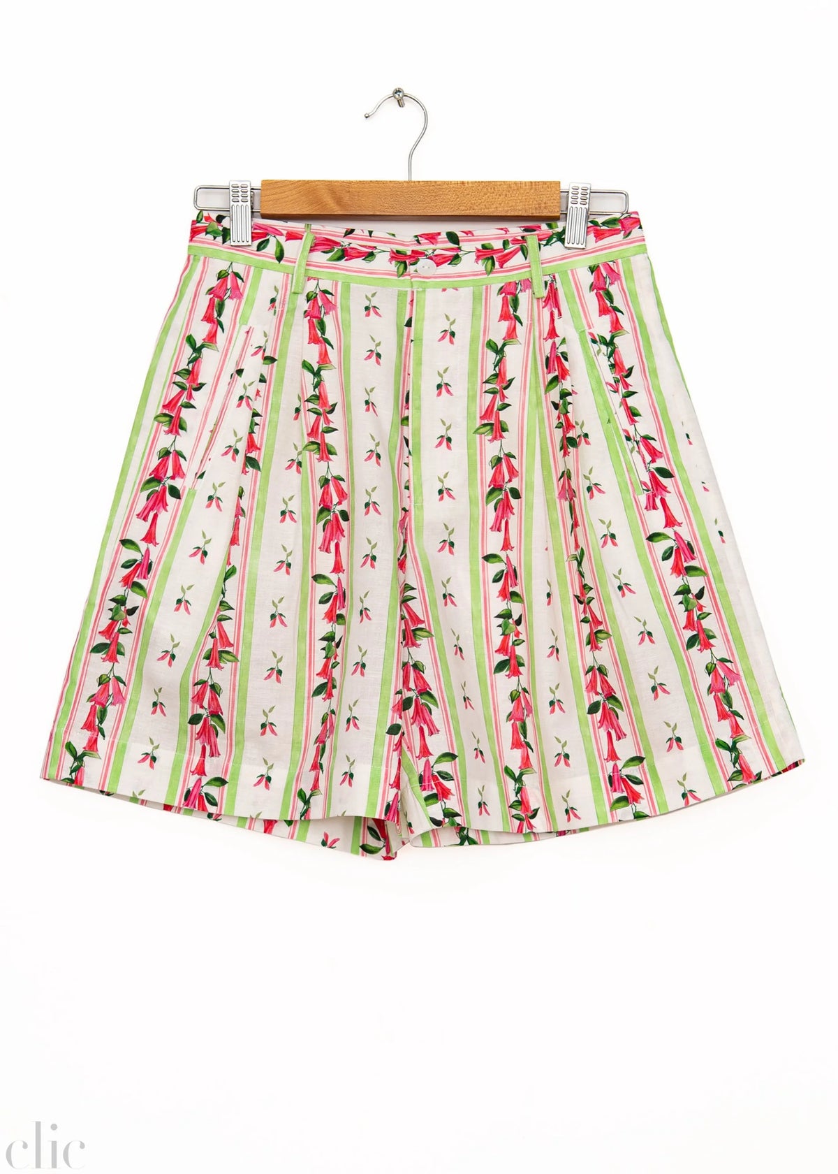 Kokomo Short in Bellflower Stripe, from Rachel Antonoff