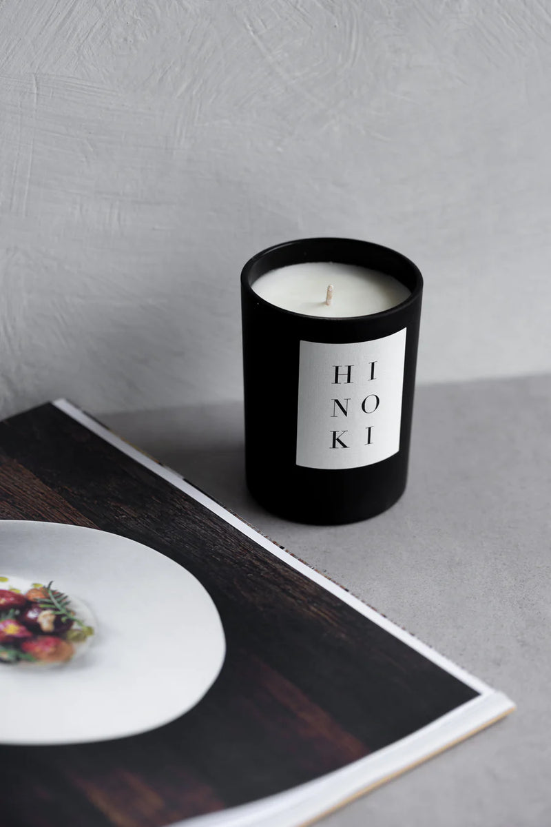 Hinoki Noir Candle, from Brooklyn Candle Studio