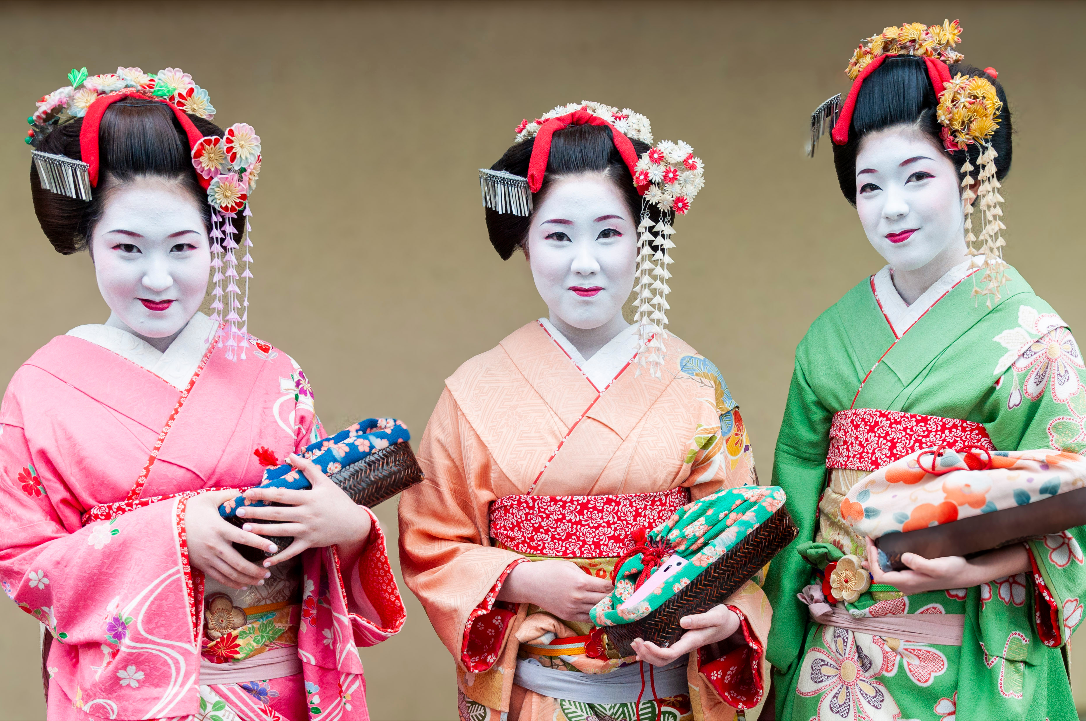 Kyoto Geishas, Japan by Juliette Charvet
