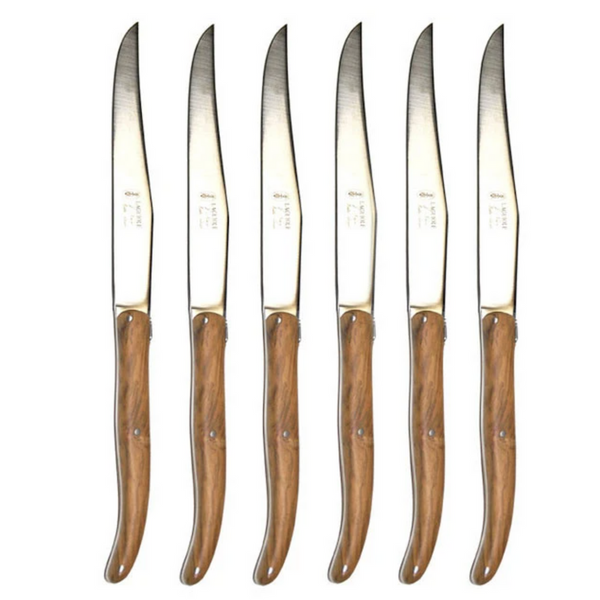 Laguiole Rainbow Knives Set of Six