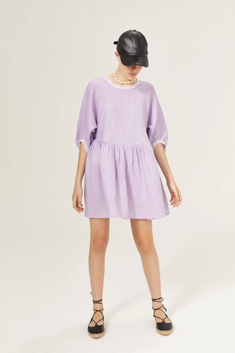 Alcala Dress in Bright Lilac, from Lanhtropy