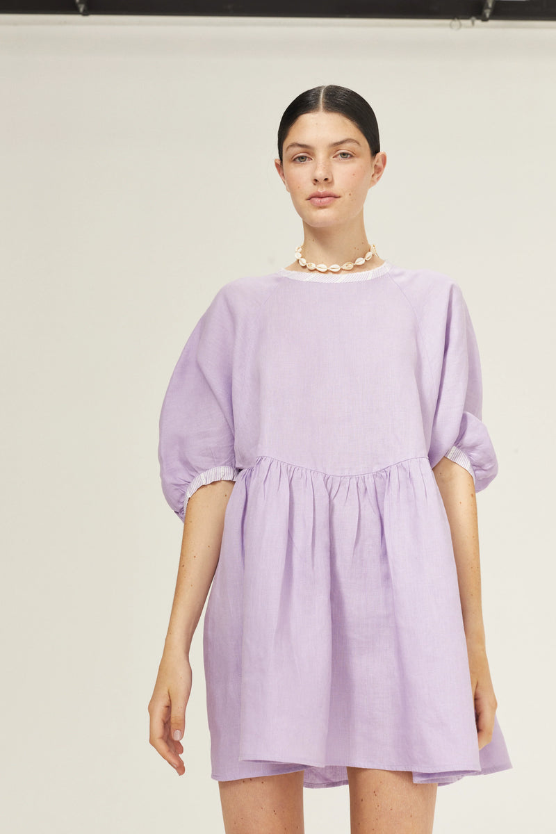 Alcala Dress in Bright Lilac, from Lanhtropy