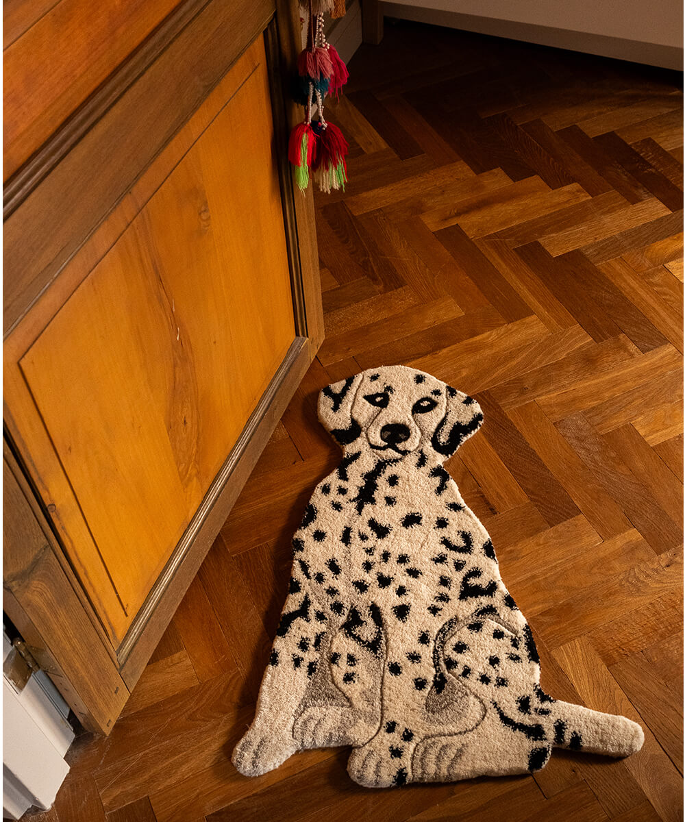 LBM Dalmatian Dog Rug, from Doing Goods