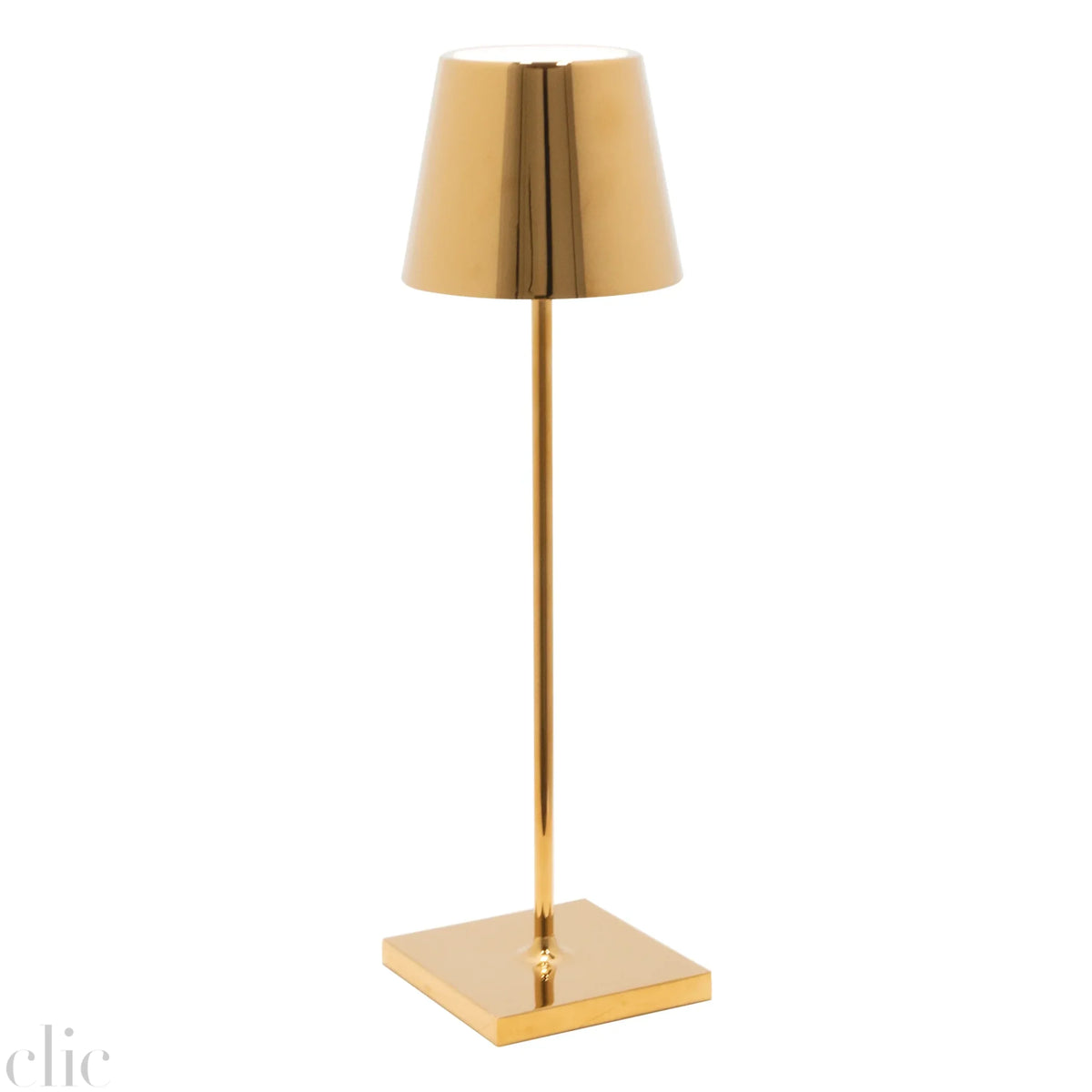 Glossy Poldina Pro Lamp in Gold