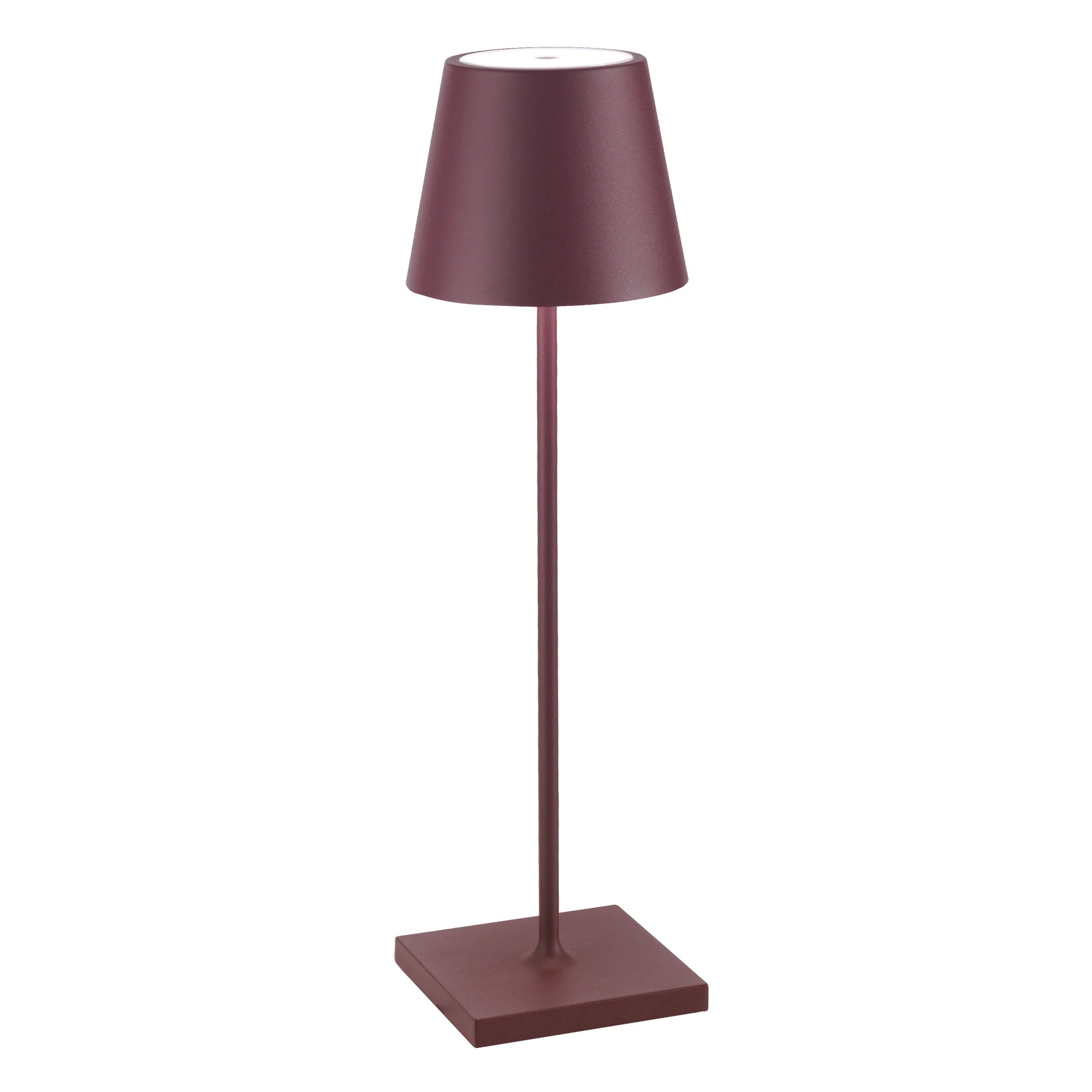 Poldina Pro Lamp in Bordeaux, from Zafferano