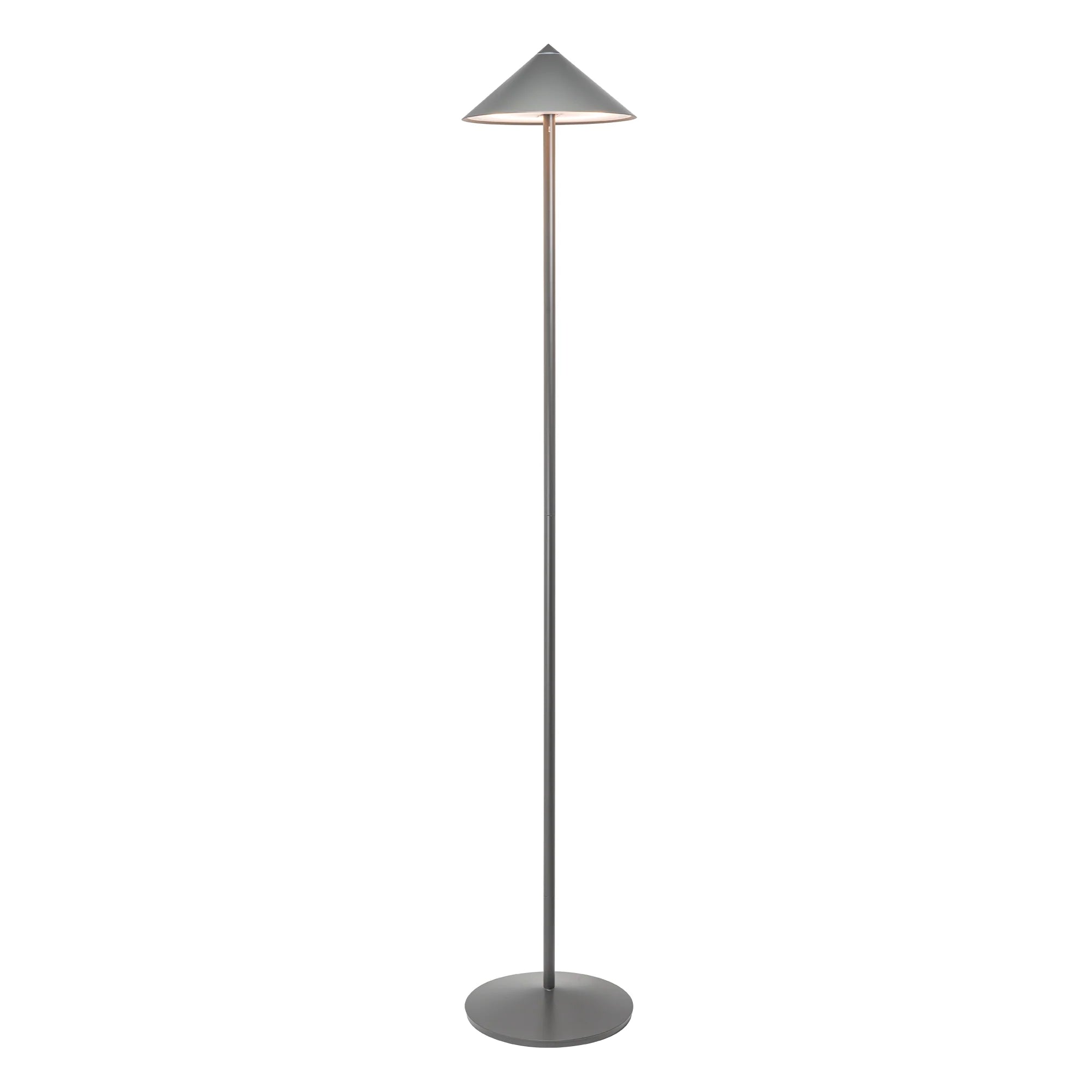 Pina XXL Floor Lamp in Tititanim, from Zafferano