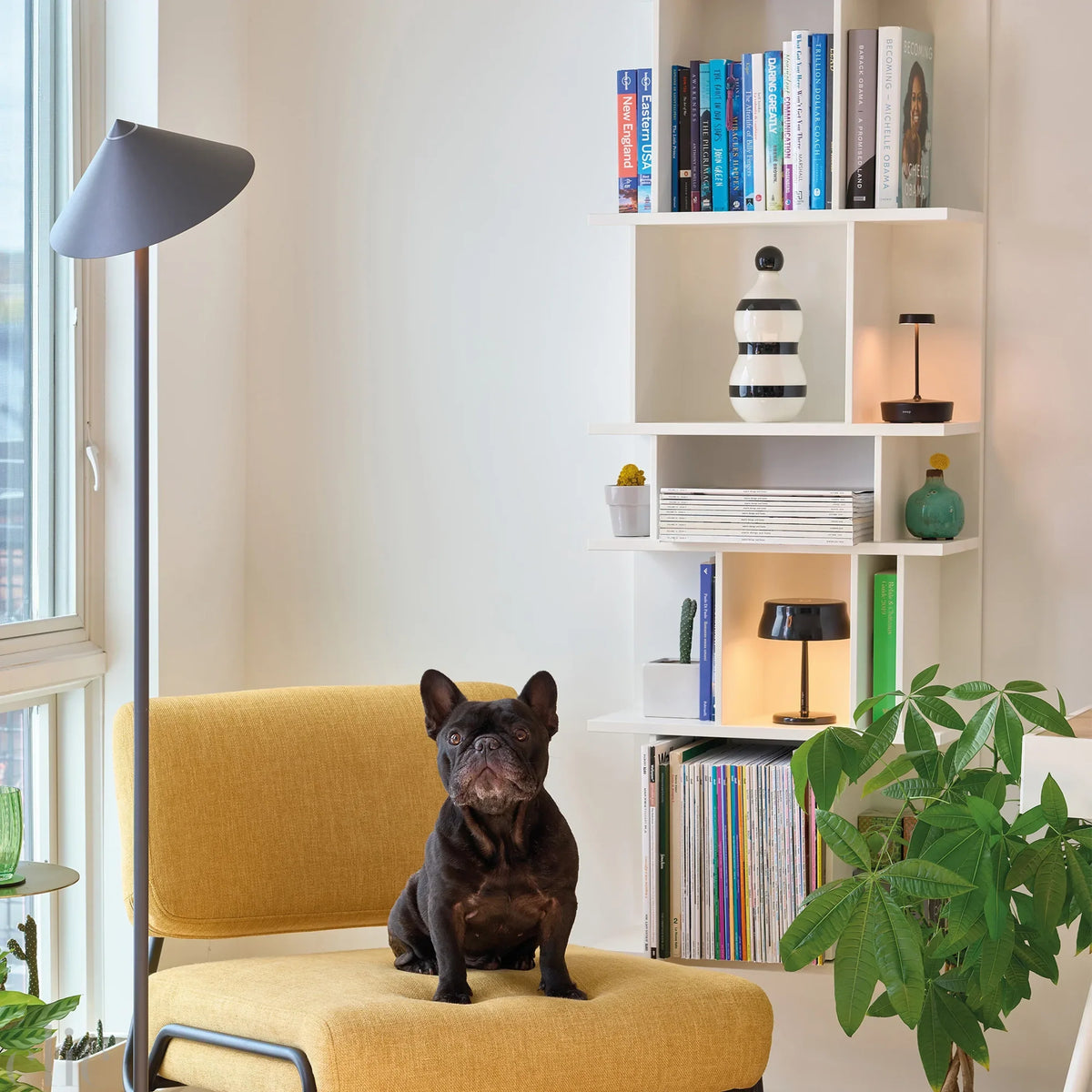 Pina XXL Floor Lamp in Tititanim, from Zafferano