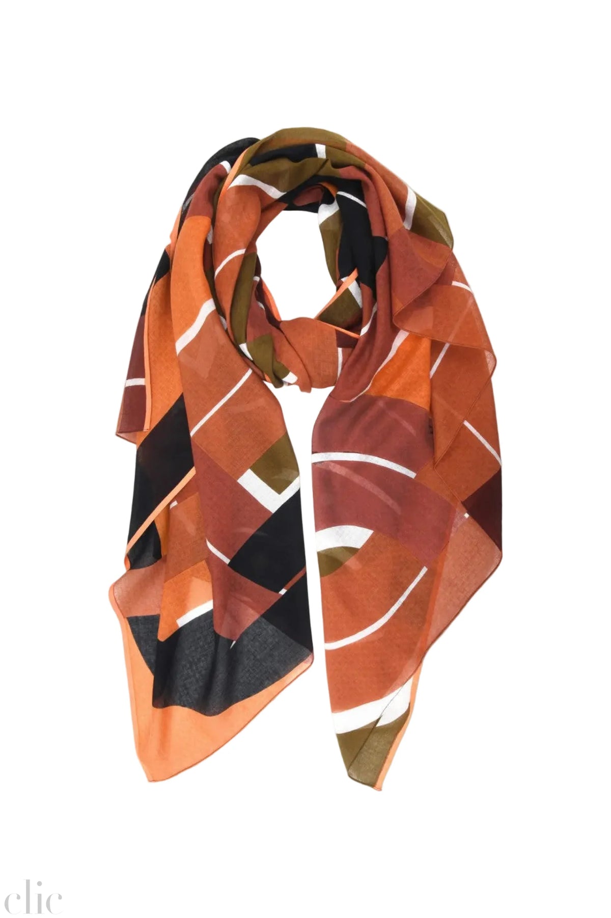 Le Bal Scarf in Caramel, from Mapoesie