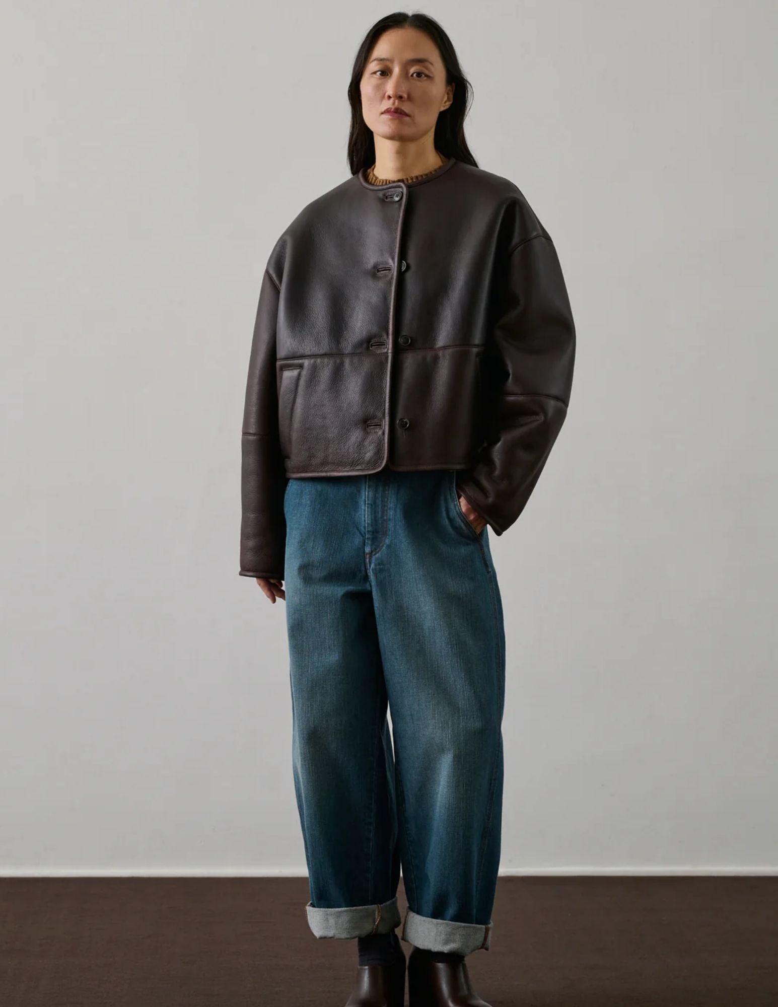 Fabio Jacket in Brown, from Soeur
