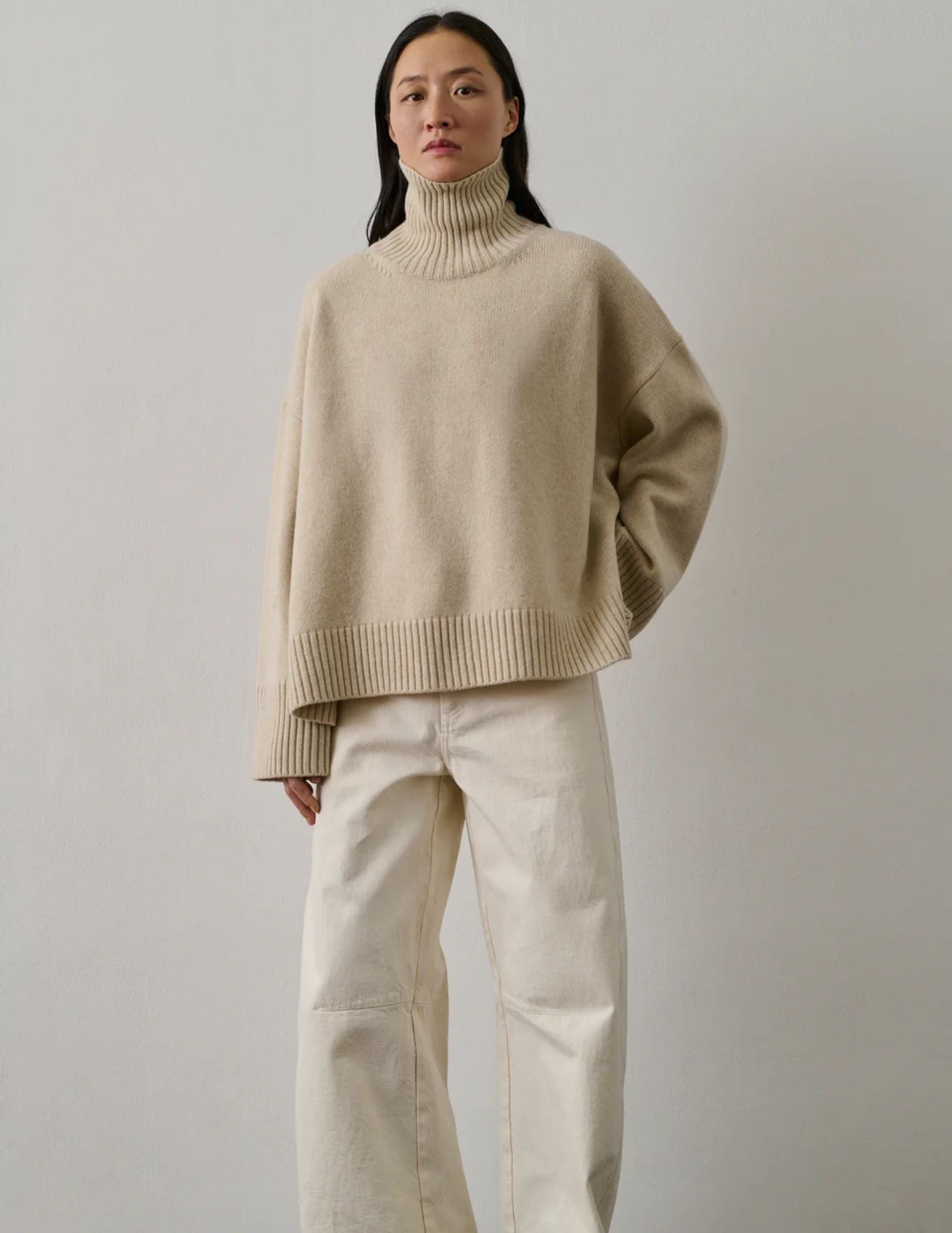 William Sweater in Ecru, from Soeur