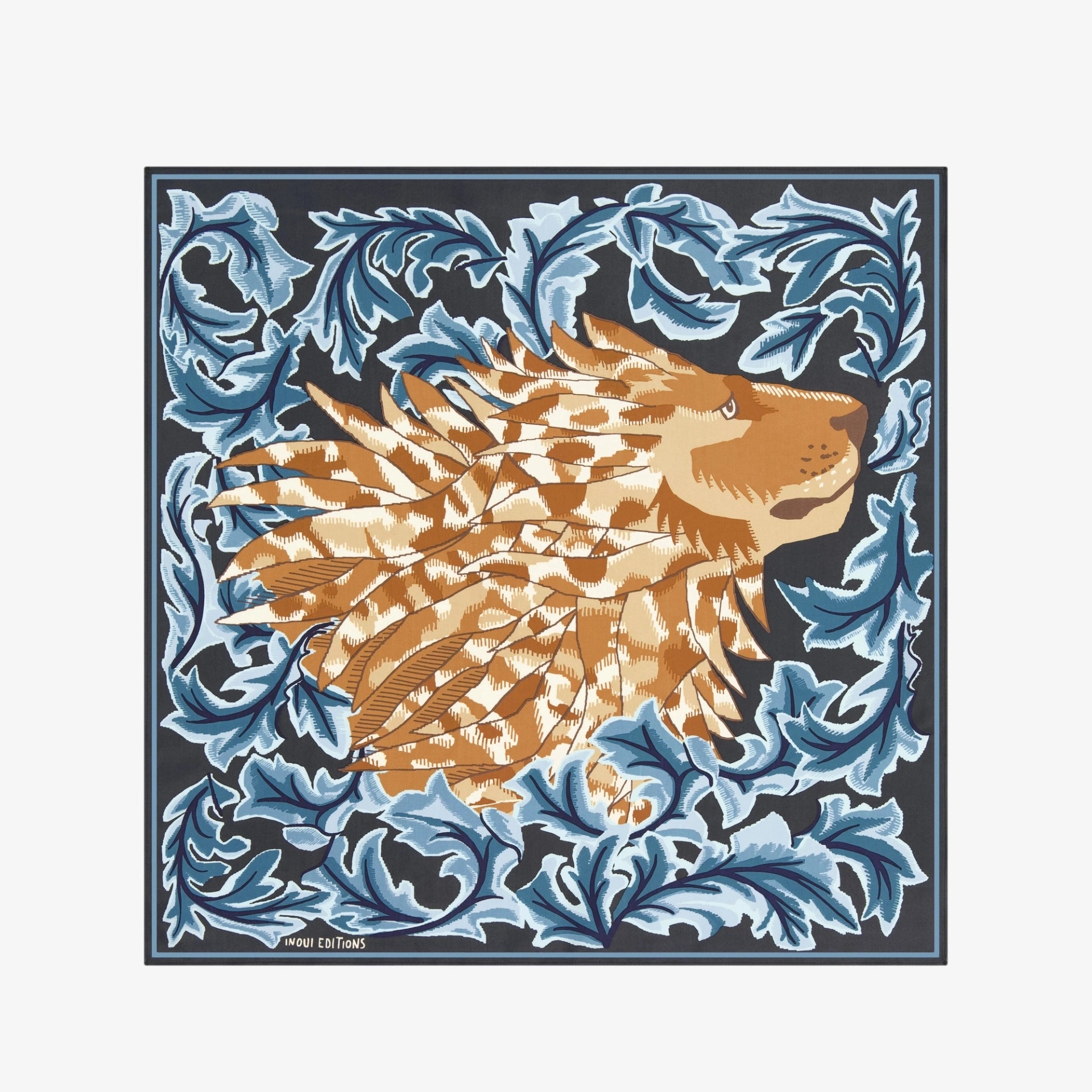 Carre 65 Leonard in Blue, from Inoui Editions