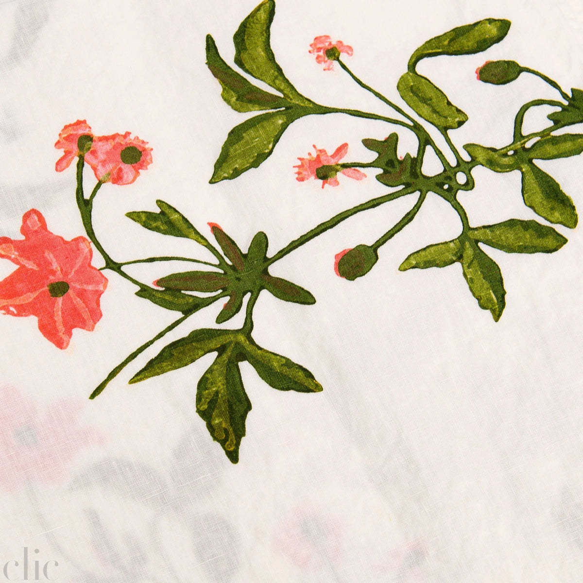Clematis Tablecloth, from Bertozzi